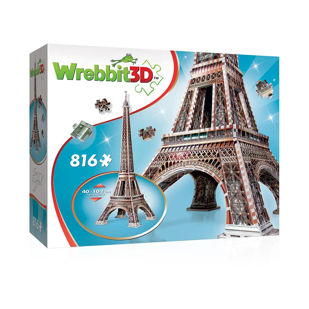 Eiffel Tower - puzzle 3D Wrebbit