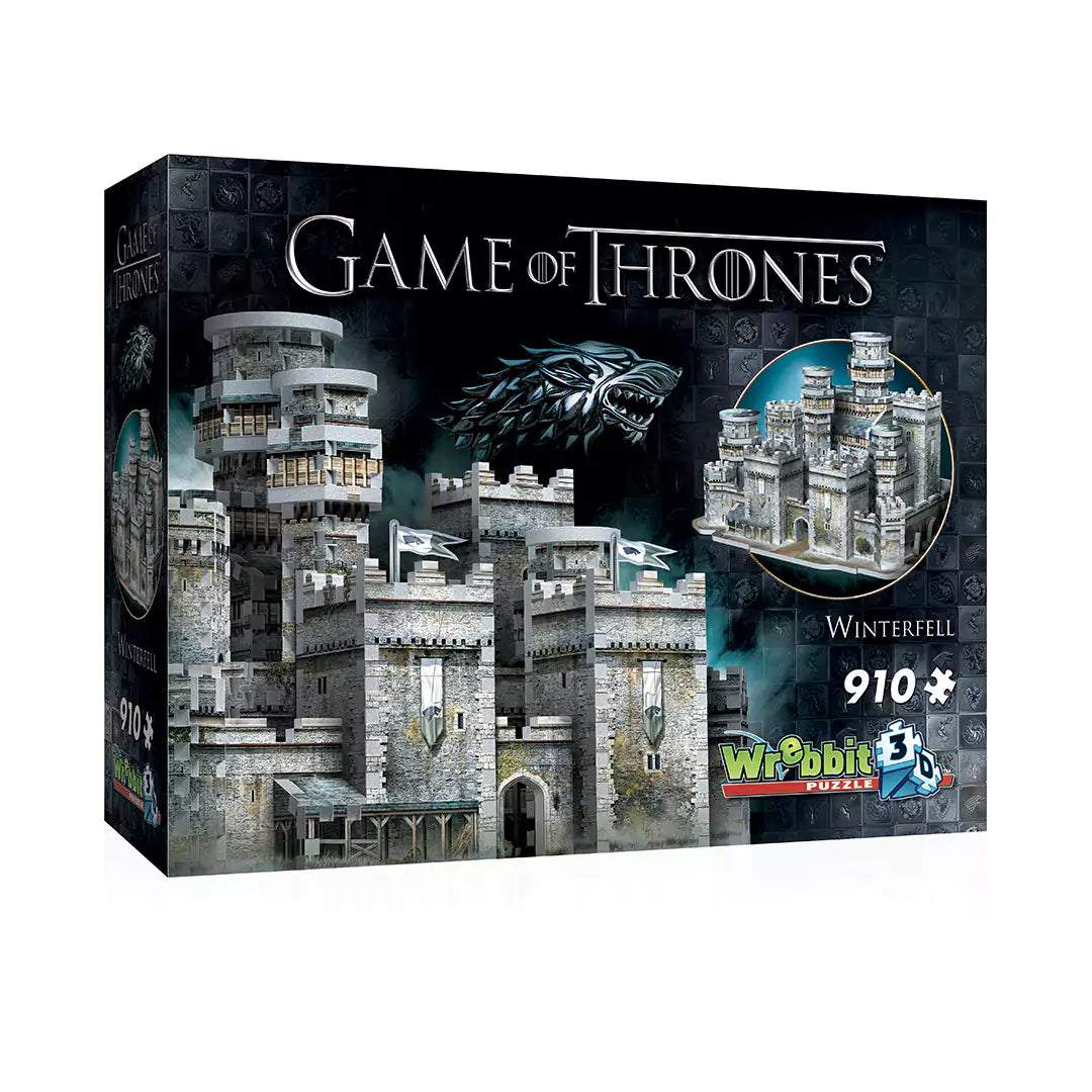 Winterfell - Game of Thrones - puzzle 3D Wrebbit