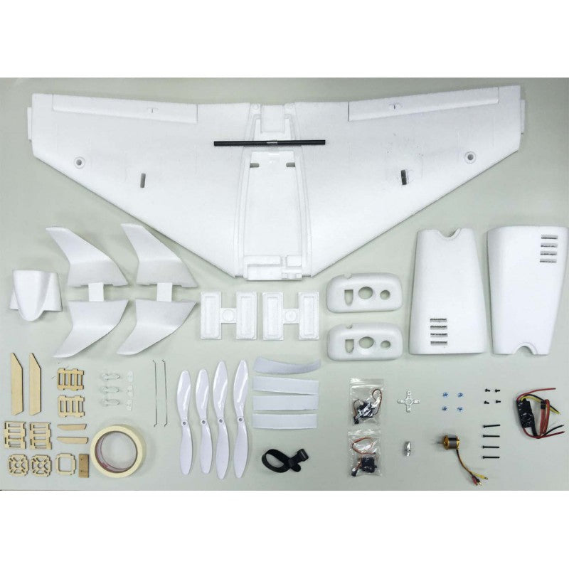 Explorer bee FPV wing Advanced Kit (w/ servos, esc, motor & p