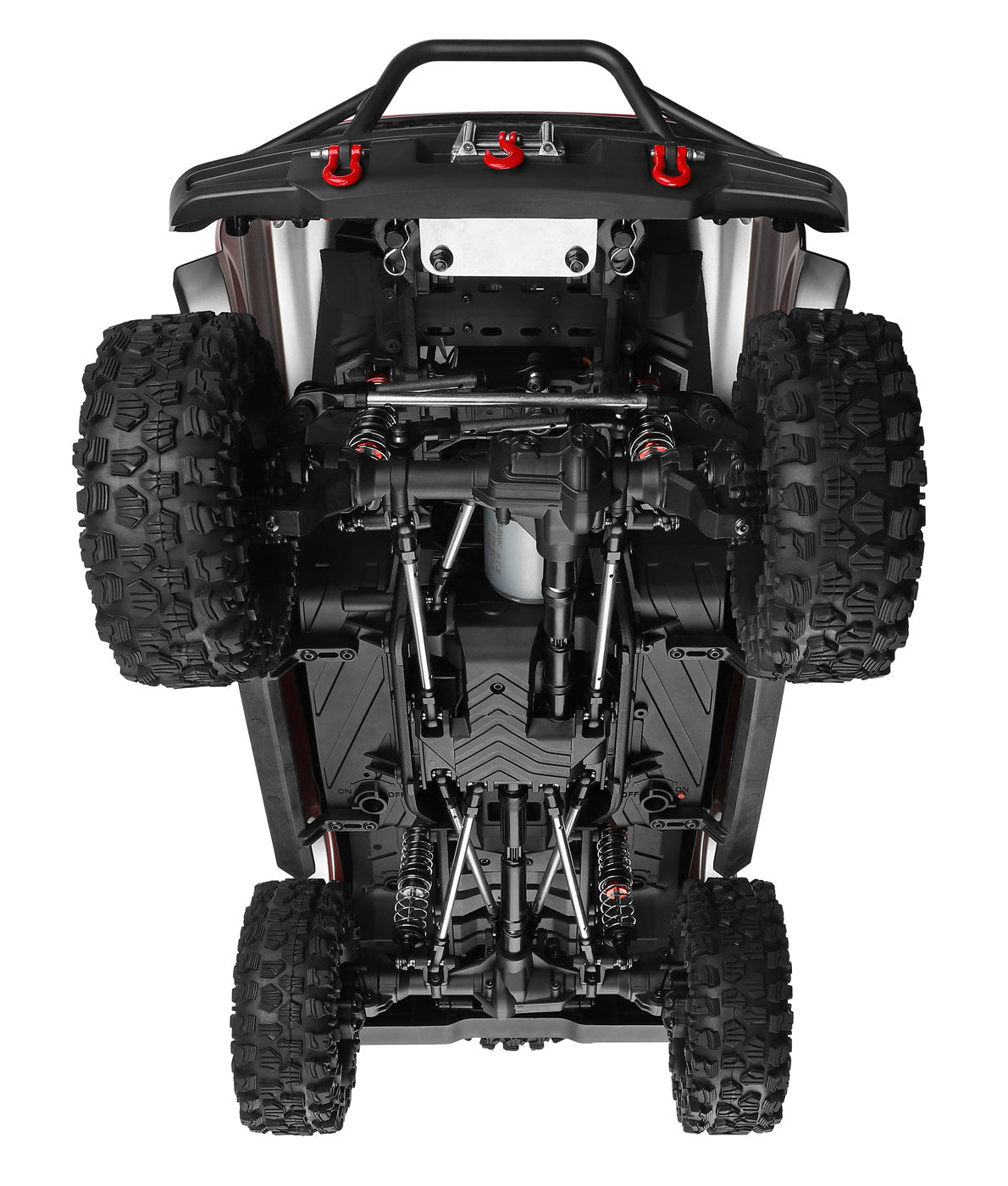 WL 104020 4WD Crawler Truck w. Winch 1/10 RTR Red