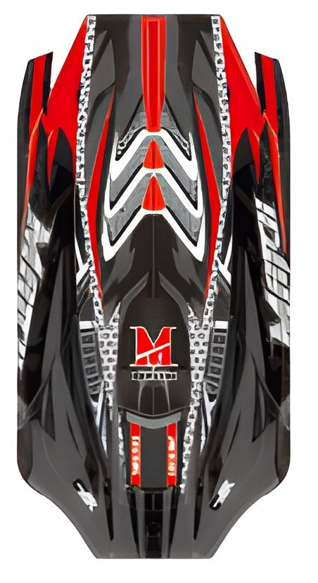 Bodyshell & Wing Black/Red