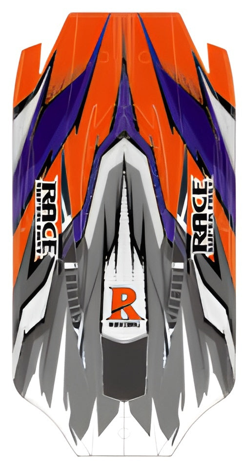 Bodyshell & Wing Orange/Blue