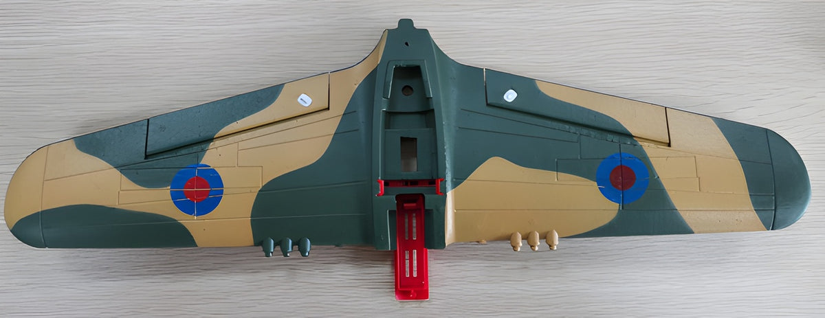 Fuselage, Wing, Tail Fin & Stabilizer Set - P40