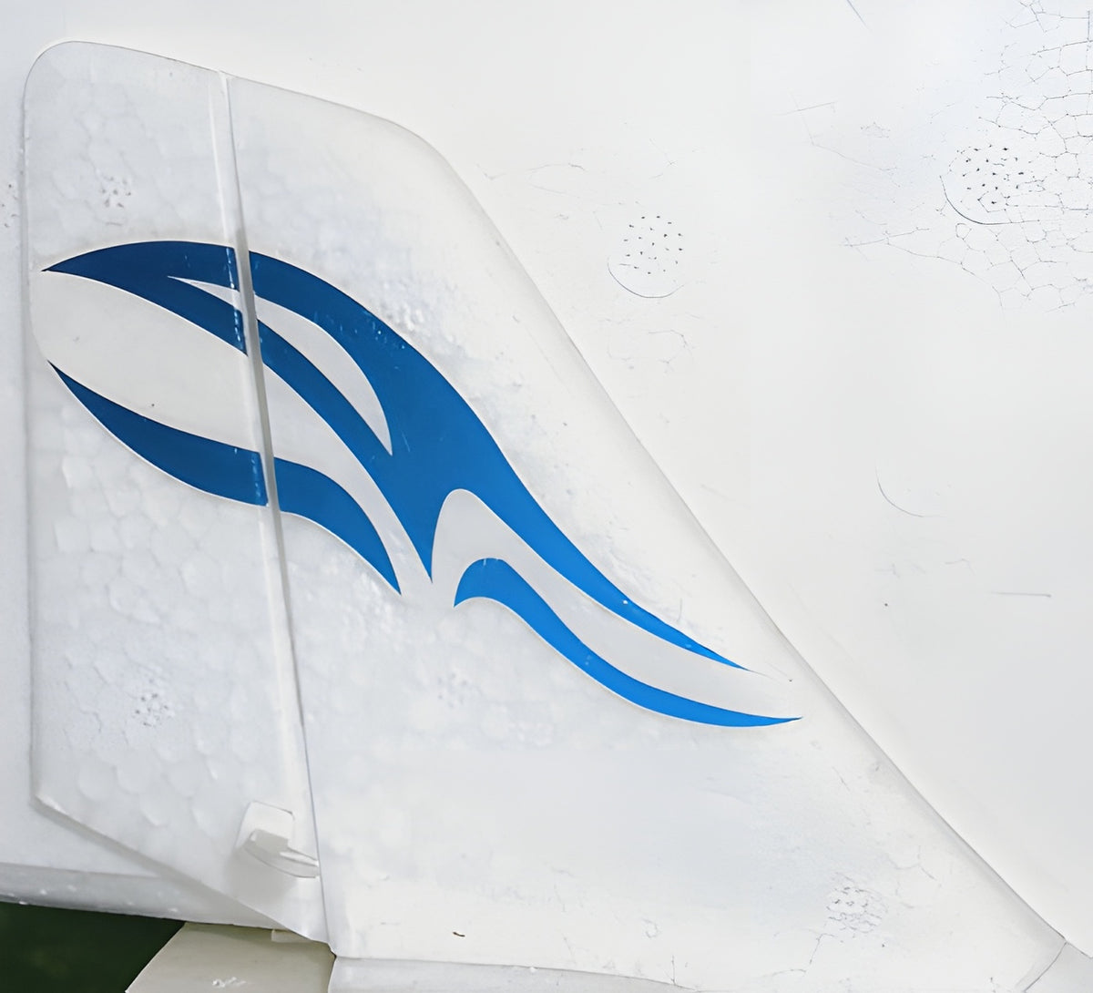 Tail Fin Vertical Blue - F959S