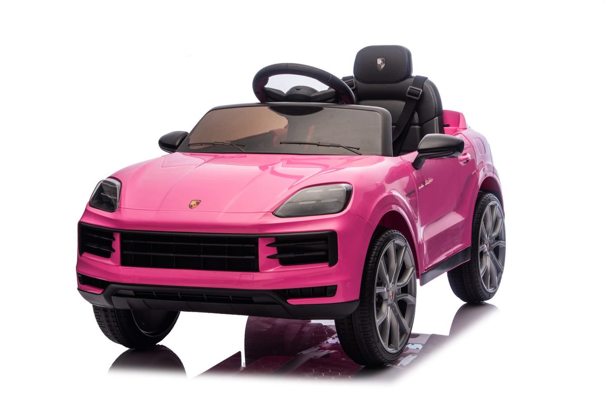 Porsche Cayenne 12V electric car for kids – 1 seat, white