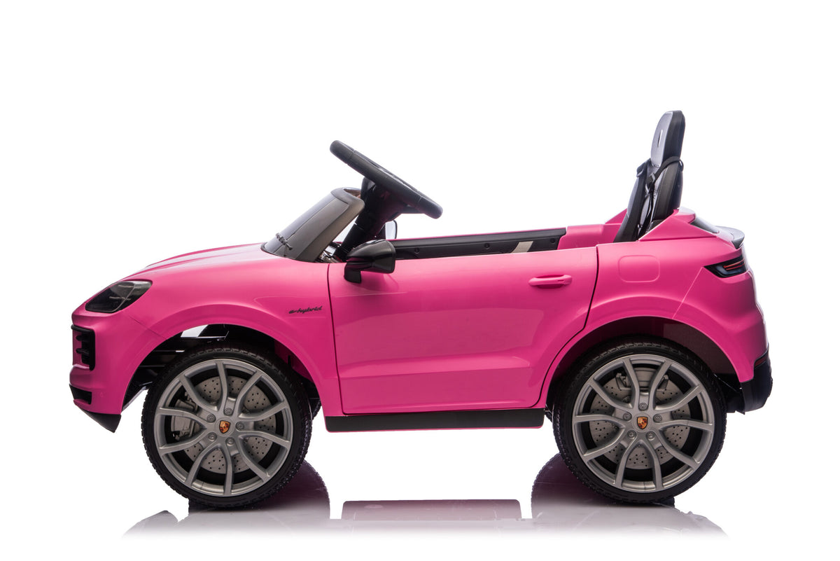 Porsche Cayenne 12V electric car for kids – 1 seat, white