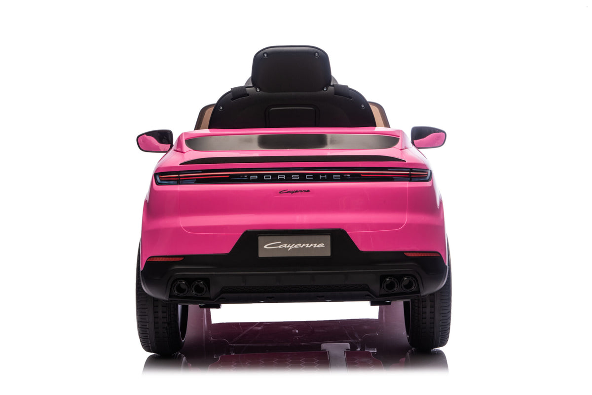 Porsche Cayenne 12V electric car for kids – 1 seat, white