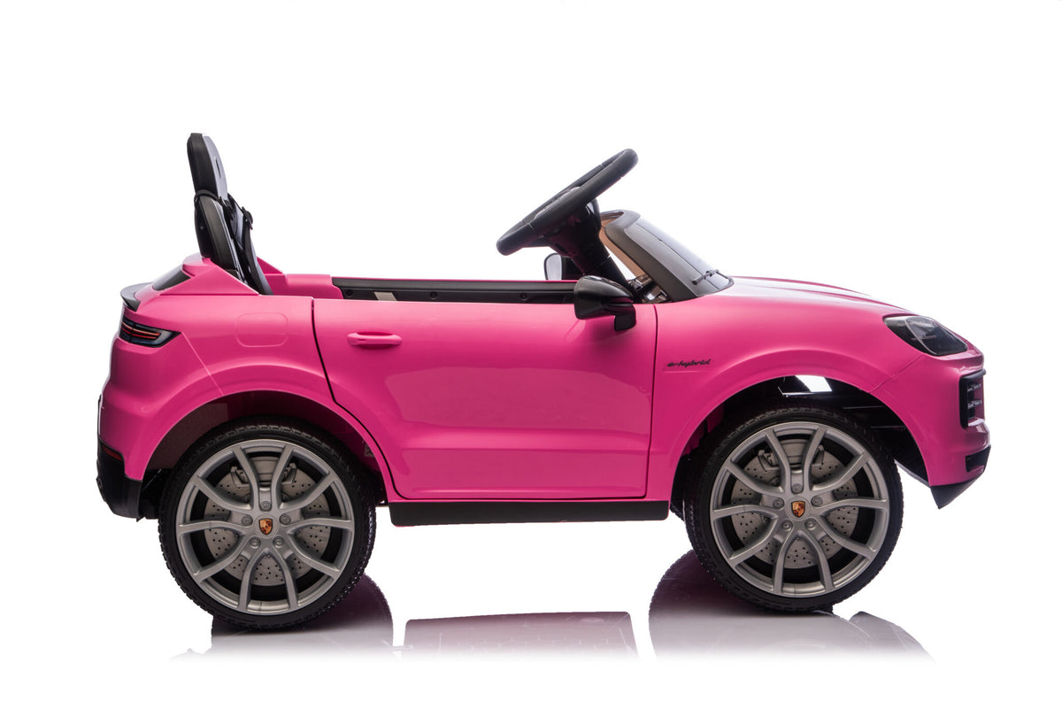 Porsche Cayenne 12V electric car for kids – 1 seat, white