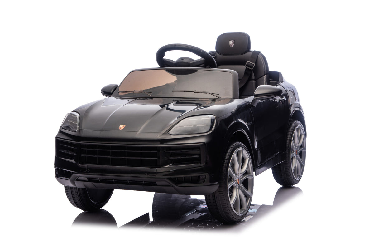 Porsche Cayenne 12V electric car for kids – 1 seat, white