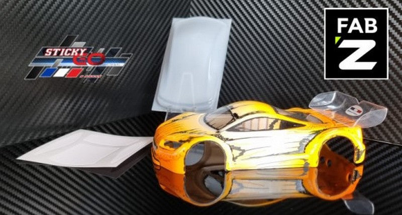 STICKYGO - XVR-GRAVITY-JOM - GRAVITY Mini-Z V2 Lexan Roof 0.5mm JOMUREMA GT01