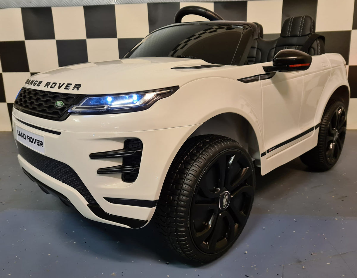 Range Rover Evoque 4x4 12V electric car for kids – 1 seat, white