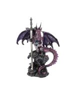 Flicker of Fate Gothic Candle Holder 24cm