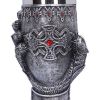 Medieval Knight Gauntlet Wine Goblet Hand Painted
