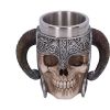Viking Skull Helmet Tankard Historical Mug