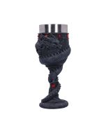 Dragon Coil Goblet Red 20cm