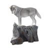 Guidance Ornament Wolf and Pup Figurine by Lisa Parker