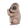 Three Wise Pugs Dog Ornaments