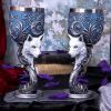 Wild at Heart Twin Wolf Heart Set of Two Goblets