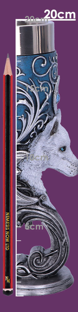 Wild at Heart Twin Wolf Heart Set of Two Goblets