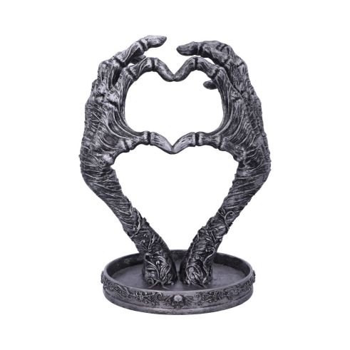Gothic Mummified Love Heart Hands Jewellery Dish Holder