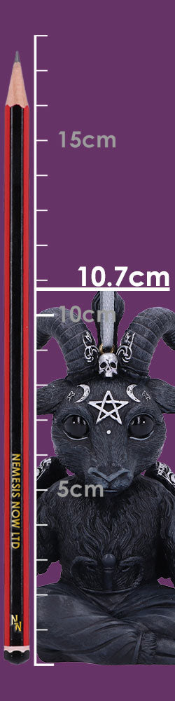 Baphoboo Black Baby Baphomet Hanging Decorative Ornament 11cm