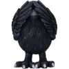Three Wise Ravens Figurines 8.7cm