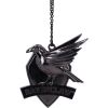 Harry Potter Ravenclaw Crest Silver Weighted Hanging Ornament 7cm