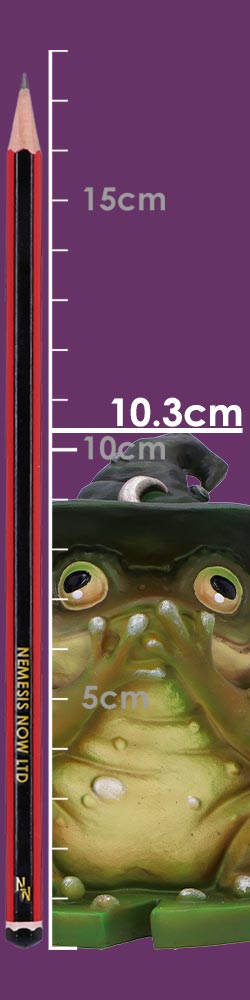 Three Wise Wizard Toad Figurines