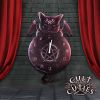 Cult Cuties Malpuss Wall Hanging Clock with Swinging Tail