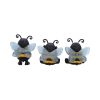 Three Wise Bees Figurines by Nemesis Now