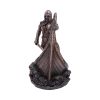Bronzed Halvor Viking Longship Figurine