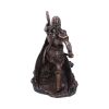 Bronzed Halvor Viking Longship Figurine
