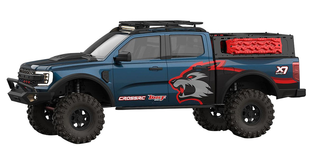 Crawling kit - EMO X7 ARTR kit (blue)