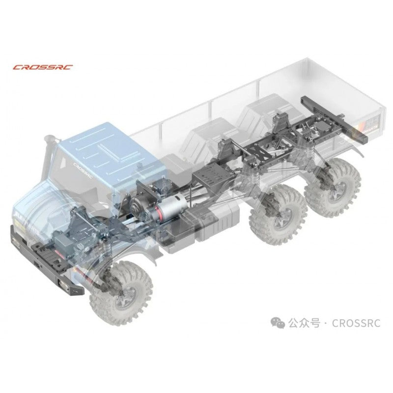 Crawling kit - EMO XL3 1/8 ARTR kit (Blue)