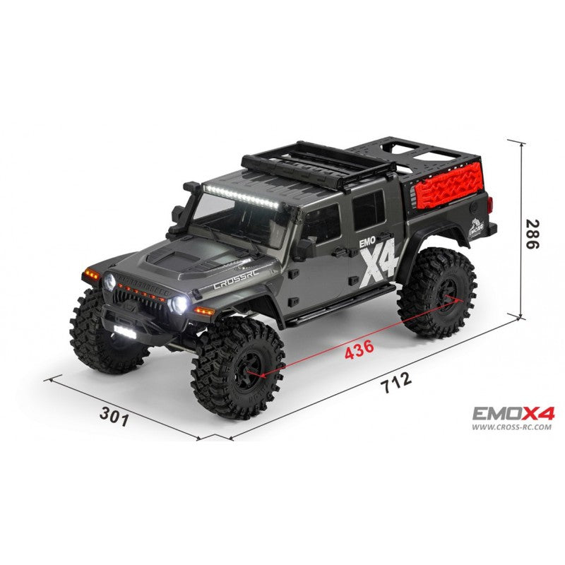 Crawling kit - EMOX4 1/8 ARTR kit