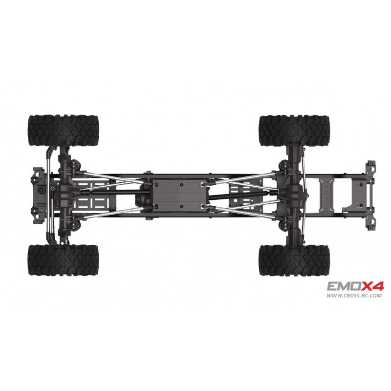 Crawling kit - EMOX4 1/8 RTR Brushless kit (orange)