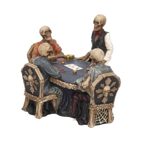 End Game Skeleton Poker Game 16cm