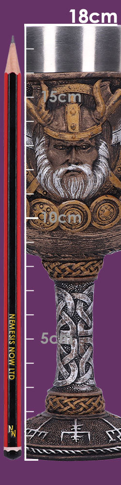 Valhalla Goblet Viking Dragon Boat Wine Glass