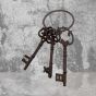 Aged Keys to the Chambers Hanging Ornament
