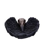 Perched Prophecy Mini Raven Figurine