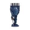 Ruth Thompson Sea Blade Blue Water Dragon Goblet Glass