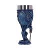 Ruth Thompson Sea Blade Blue Water Dragon Goblet Glass