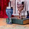Ruth Thompson Sea Blade Blue Water Dragon Goblet Glass