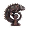 Bronze Mechanical Chameleon Steampunk Lizard Figurine