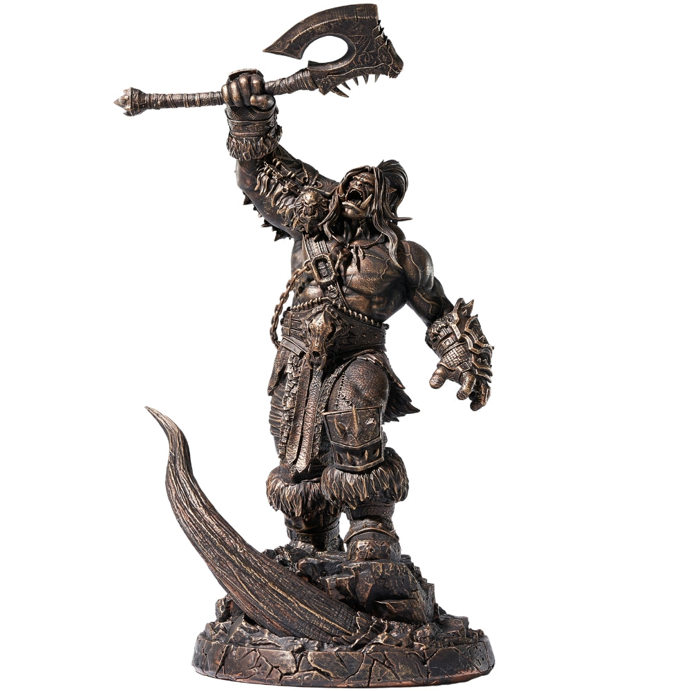 Blizzard World of Warcraft Grommash Hellscream Statue