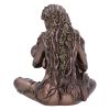 Earth Mother and baby bronze figurine