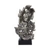 Natural Emotion - Embrace Silver Statue 38cm