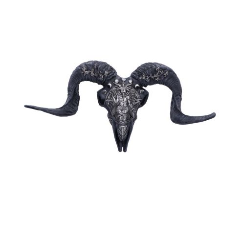 Baphomet's Veneration Skull Wall Plaque 53cm