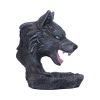 Dark Wolf Head Backflow Incense Burner 11.5cm