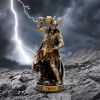Thor God of Thunder and Lightning Mini Bronze Figurine